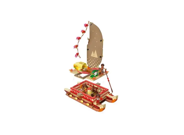 ლეგო LEGO Constructor Disney Princess Moana's Adventure Canoe, 4 image