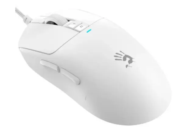 მაუსი A4Tech Bloody W72 Ultra Lightweight Gaming Mouse White, 3 image