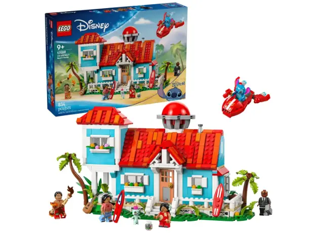 ლეგო LEGO Constructor Disney Classic Lilo and Stitch Beach House