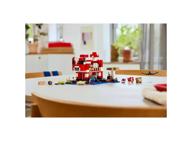 ლეგო LEGO Constructor Minecraft The Mooshroom House, 4 image