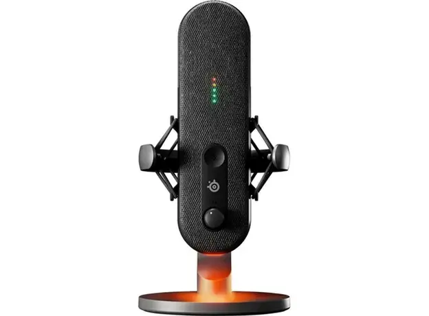 მიკროფონი SteelSeries Gaming microphone Alias, Omni, USB-A, black, 2 image