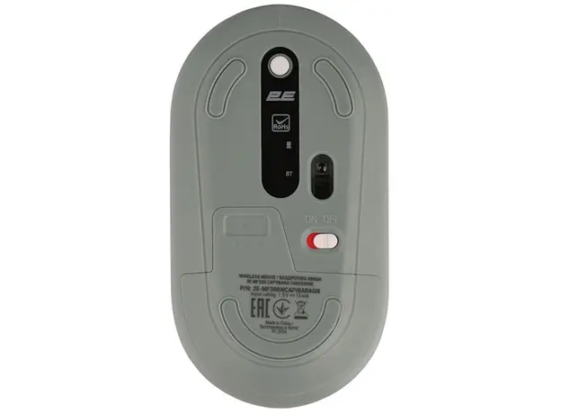 მაუსი 2E MF300 CAPYBARA:TANGERINE Silent WL BT, Green, 5 image