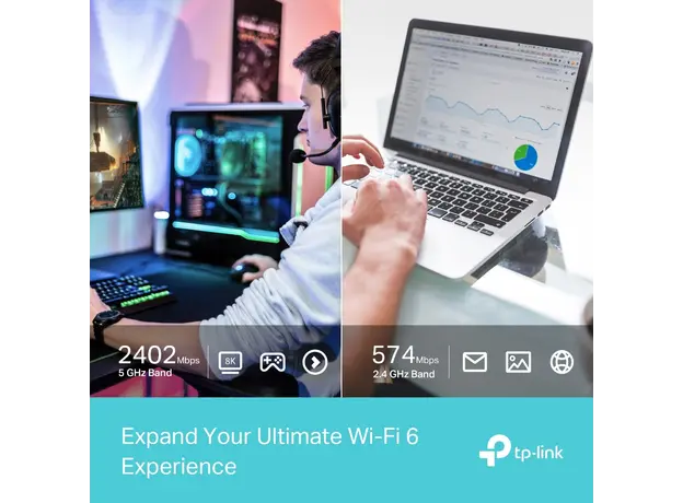 Wi-Fi ადაპტერი TP-Link AX3000 High Gain Wireless USB Adapter, 13 image