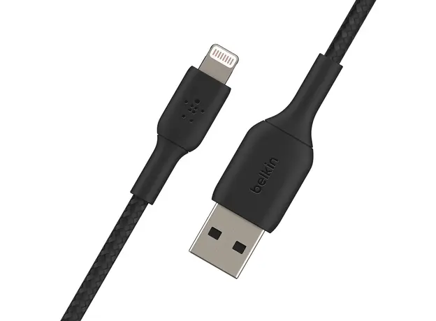 USB კაბელი BELKIN BOOSTCHARGE BRAIDED LIGHTNING TO USB-A CABLE, 3 image