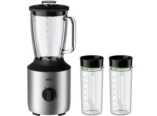 ბლენდერი BRAUN JB3272SI 800W 1.5L Black/Silver