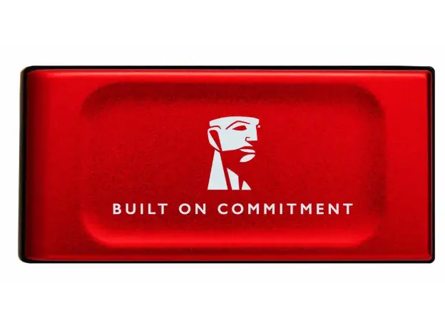 მყარი დისკი Kingston SXS1000 1TB USB-C Portable SSD - Up to 1050MB/s - Red, 4 image