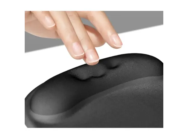 მაუსპადი UGREEN LP668 (25245), Mouse Pad With Wrist Rest, S, Black, 3 image