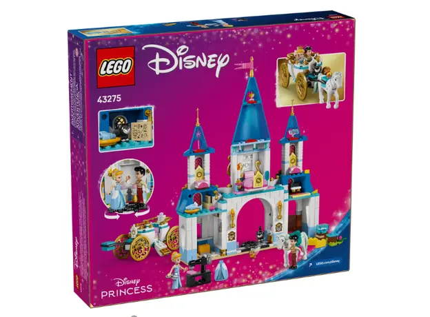 ლეგო LEGO Constructor Disney Princess Cinderella's Castle & Horse Carriage, 3 image