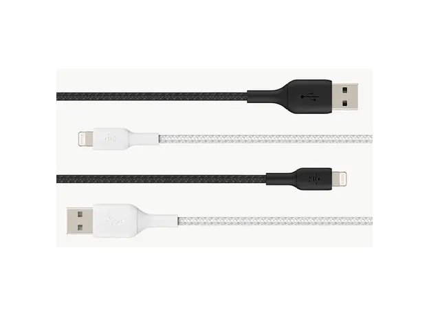 USB კაბელი BELKIN BOOSTCHARGE BRAIDED LIGHTNING TO USB-A CABLE, 6 image