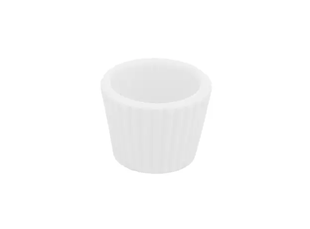 ჯამი Ardesto Bowl, 40ml, porcelain, white