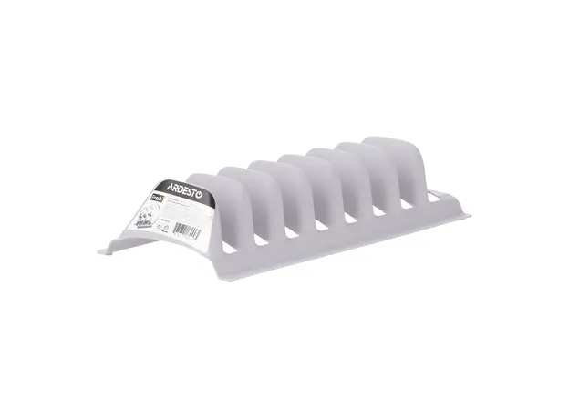 თავსახურების სადგამი Ardesto Lid organizer 29.5х13.5х6.5cm, plastic, grey