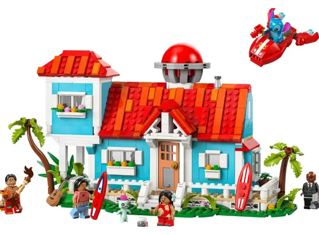 ლეგო LEGO Constructor Disney Classic Lilo and Stitch Beach House, 2 image
