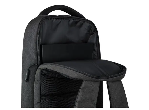 ნოუთბუქის ჩანთა 2E 2E-BPN9267BK Melange, 17", Backpack, Black, 4 image