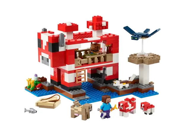 ლეგო LEGO Constructor Minecraft The Mooshroom House, 3 image