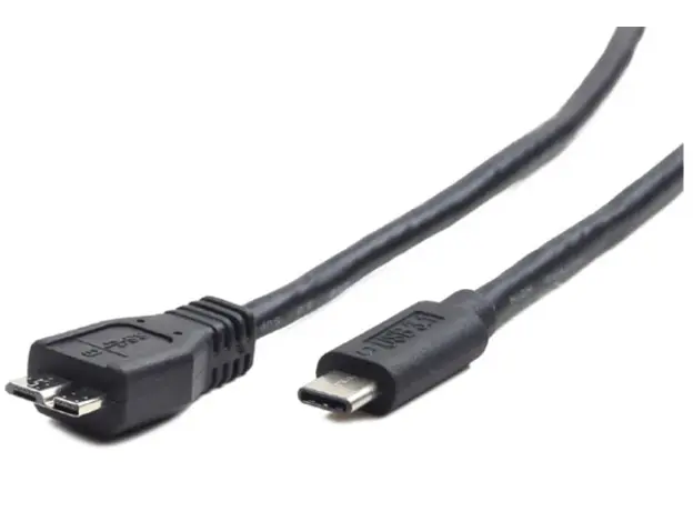 კაბელი Gembird CCP-USB3-mBMCM-1M USB3.0 BM to Type-C cable (Micro BM/CM) 1m, 2 image
