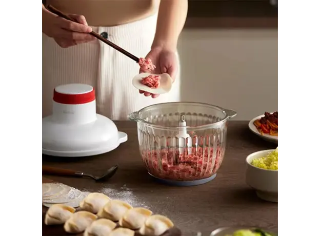 ჩოფერი Deerma DEM-JR10W, 300W, 2L, Chopper, White, 6 image