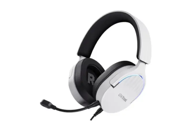 ყურსასმენი Trust GXT 490W Fayzo 7.1 USB Gaming Headset White - 25302, 2 image