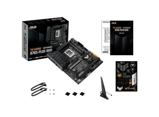 დედა დაფა Asus TUF 90MB1ER0-M1EAY0 B760-PLUS, LGA 1700, DDR5 DIMM, 192GB, 9 image
