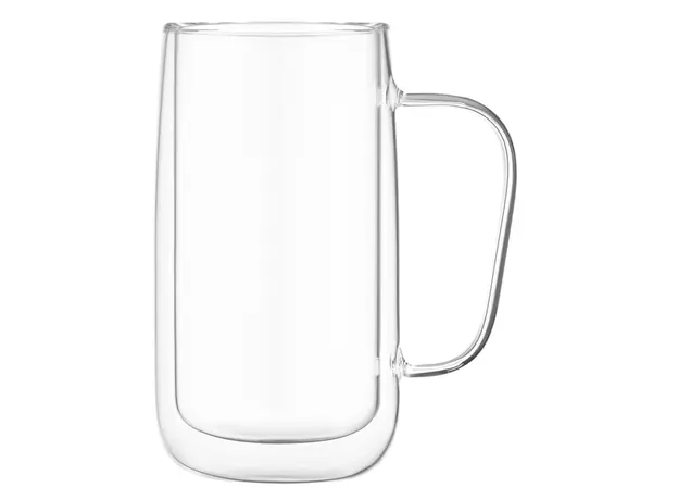 ჭიქების ნაკრები Ardesto AR2640BHR, 400ml, 2pcs, Double Wall Mug Set, Transparent, 3 image