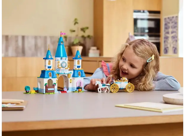 ლეგო LEGO Constructor Disney Princess Cinderella's Castle & Horse Carriage, 6 image