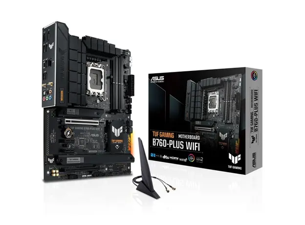 დედა დაფა Asus TUF 90MB1ER0-M1EAY0 B760-PLUS, LGA 1700, DDR5 DIMM, 192GB, 2 image