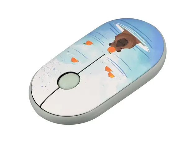 მაუსი 2E MF300 CAPYBARA:TANGERINE Silent WL BT, Green, 3 image