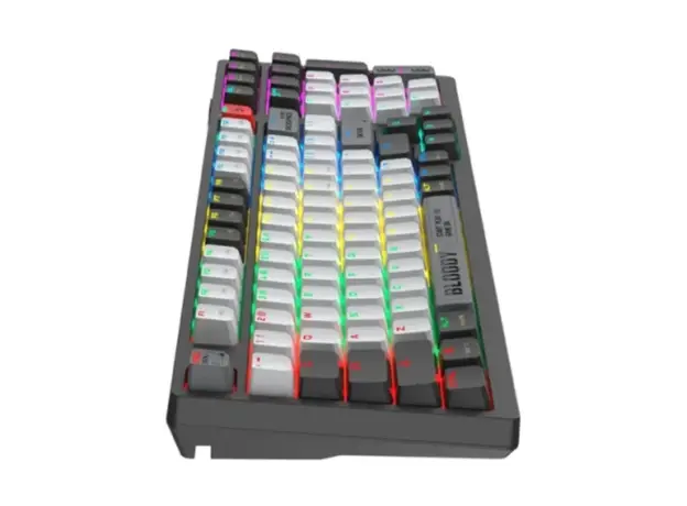 კლავიატურა A4Tech Bloody WS98 Dual-Core Wireless Mechanical Keyboard BLMS Red Plus Switch Bloody Grey, 5 image