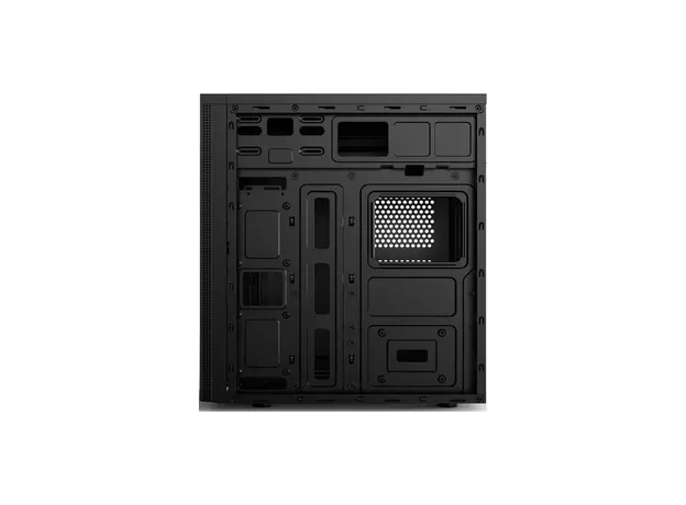 ქეისი 2E E185 Computer Case ALFA MidT, 2x USB2.0, 1x USB3.0, Steel (Side Panel), Without PSU, Black, 7 image