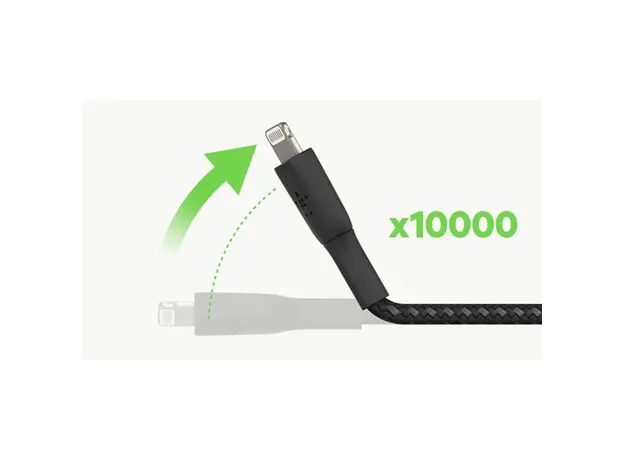 USB კაბელი BELKIN BOOSTCHARGE BRAIDED LIGHTNING TO USB-A CABLE, 5 image