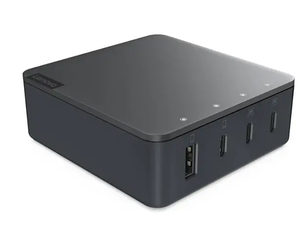 დამტენი Lenovo G0A6130WEU 130 W Multi-Port Charger Gray, 3 image