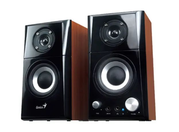 დინამიკი Genius Two Way Hi-Fi Wood Speakers SP-HF500A II