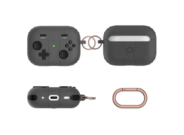 ყურსასმენის ქეისი Silicone Case For AirPods 3 - Black, 4 image