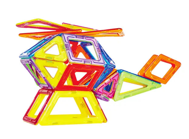 მაგნიტური კონსტრუქტორი Magplayer Designer magnetic box set 118, 8 image