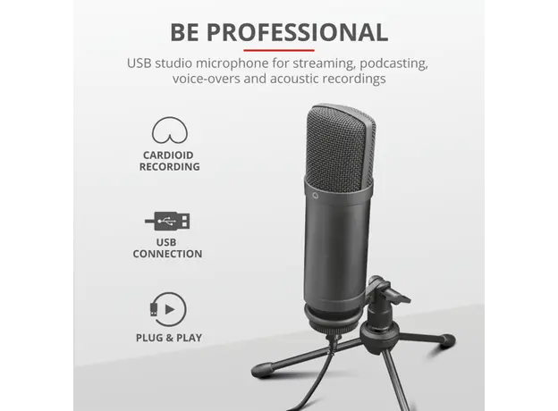 მიკროფონი Trust GXT 252+ Emita Plus Streaming Microphone, 6 image