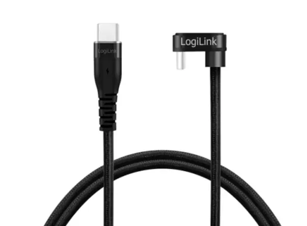 კაბელი Logilink CU0190 USB Type-C Gaming Cable with U-Shaped Plug 1m 60w