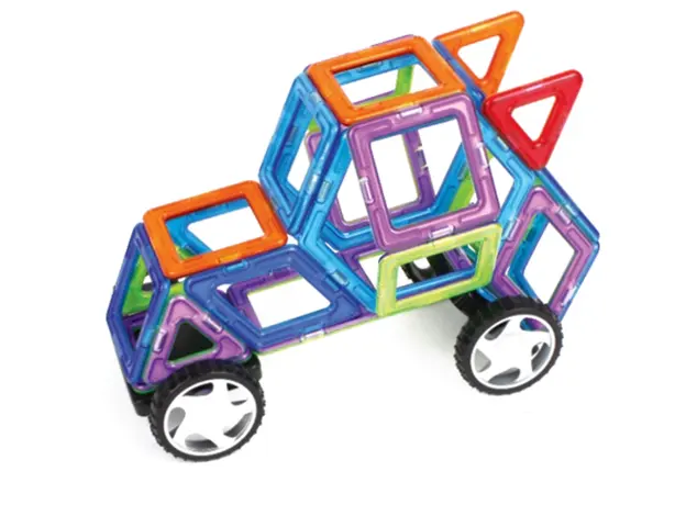 მაგნიტური კონსტრუქტორი Magplayer Designer magnetic box set 118, 9 image