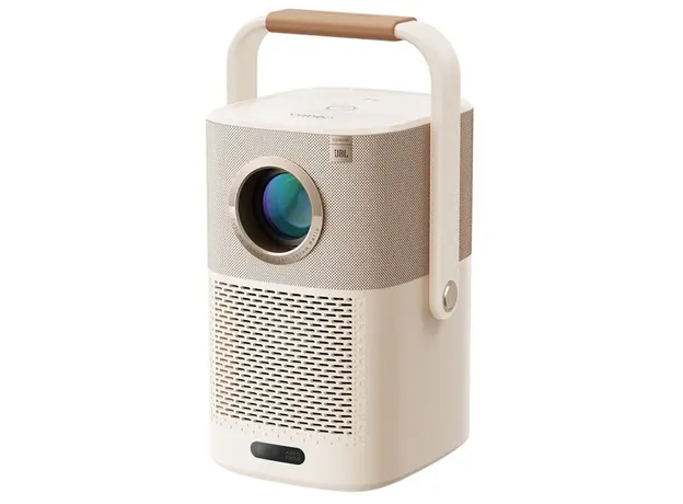 პროექტორი Yaber T2Plus, LCD Projector, FHD 1920x1080, 450Lm, JBL Speakers, Beige, 3 image