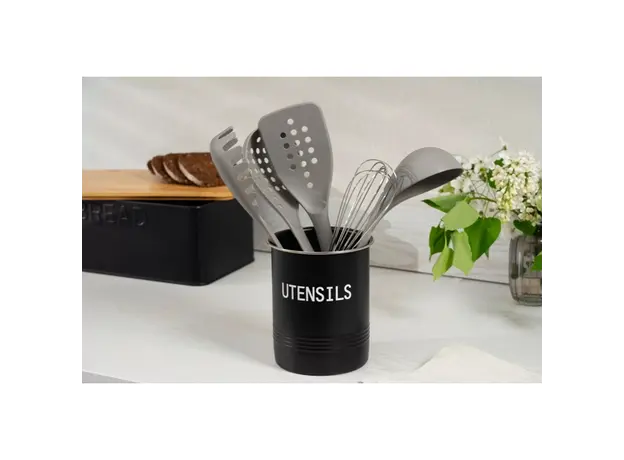 დანა ჩანგლის სათავსო Ardesto AR0915B Midori, Cutlery Holder, Black, 6 image