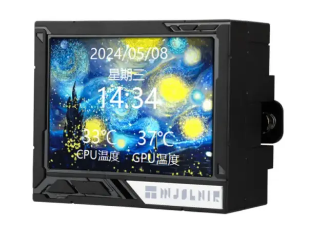 ქულერი THERMALRIGHT Mjolnir Vision 360 BLACK ARGB CPU Universal Cooler (in bulk), 5 image