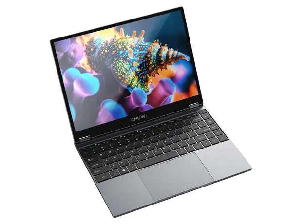 ნოუთბუქი Chuwi FreeBook N150, 13.4", Intel N150, 16GB, 512GB SSD, Integrated, W11H, Grey, 4 image