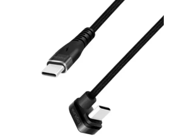 კაბელი Logilink CU0190 USB Type-C Gaming Cable with U-Shaped Plug 1m 60w, 3 image