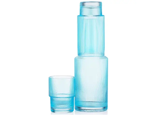 ჭიქების ნაკრები Ardesto AR2638SBL, 380ml, 2pcs, Long Glasses Set, Blue, 4 image