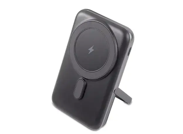 პორტატული დამტენი TTEC RECHARGER PRO M LCD 10.000MAH MAGSAFE COMPATIBLE PD 20W POWERBANK WITH STAND BLACK 2BB222S