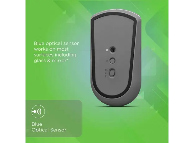 მაუსი Lenovo GY50X88832 600, Wireless, Bluetooth, Mouse, Iron Grey, 4 image