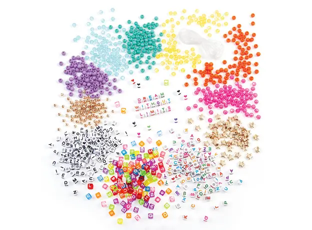 სამაჯურების ასაწყობი ნაკრები Make It Real 1742MR, Alphabet Bead Bracelet Set, 4 image