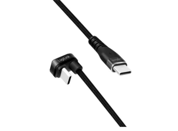 კაბელი Logilink CU0190 USB Type-C Gaming Cable with U-Shaped Plug 1m 60w, 4 image