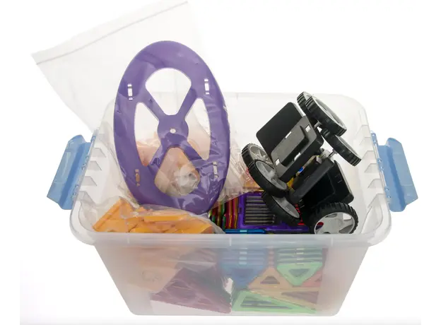 მაგნიტური კონსტრუქტორი Magplayer Designer magnetic box set 118, 10 image