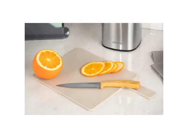 დანების ნაკრები Ardesto AR2105WD Midori, 5pcs, Knifes Set, Silver/Wood, 4 image