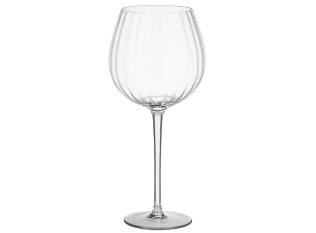 ჭიქების ნაკრები Ardesto AR2655TG Black Mars Orion, 550ml, 2pcs, Wine Glasses Set, Transparent/Grey