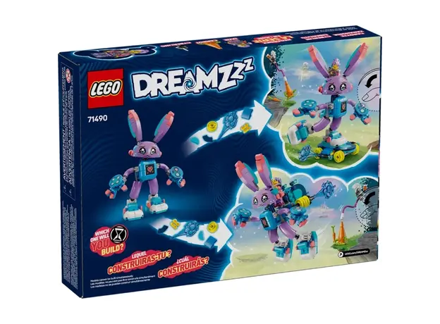 ლეგო LEGO Constructor DREAMZzz Izzie and Bunchurro the Gaming Bunny, 6 image